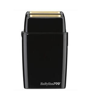 BaBylissPRO METALFX Double Foil Shaver Black Mens Razor Barber Tools - NEW
